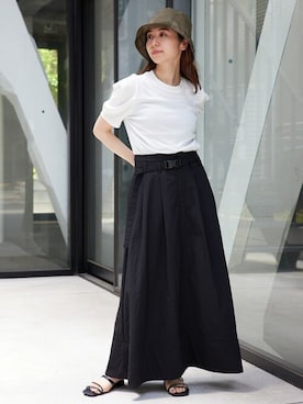 「GOLDY（ゴールディ）のアイテム（リング）」を使った、setup7_womenさん（レディース・160cm）の夏コーディネート