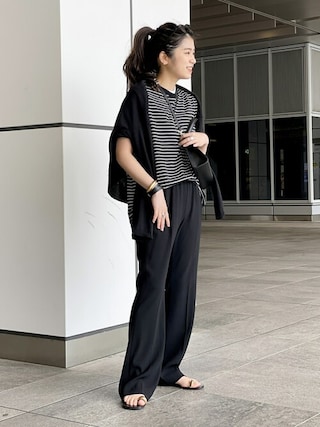 AP studioストレートイージーパンツ34 2019SS L 