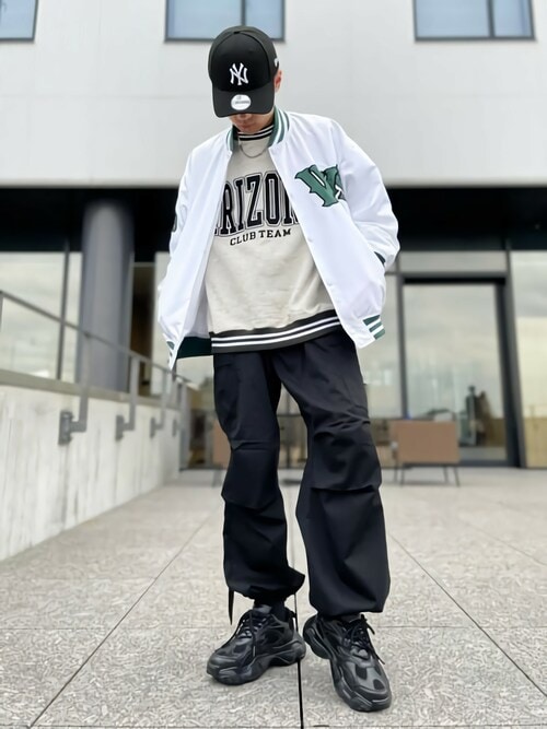 Wego Wego Staff Wegoのスタジャンを使ったコーディネート Wear