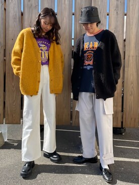 「NFL（ナショナルフットボールリーグ　）のアイテム」を使った、WEGOさん（メンズ・170cm）の冬コーディネート