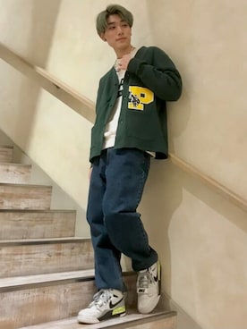 WEGOさん（メンズ・178cm）の春コーディネート