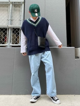 WEGOさん(メンズ・171cm)の春コーディネート