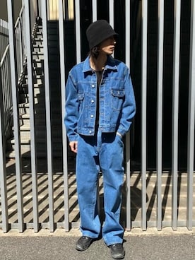 「WEGO（ウィゴー）のアイテム（デニムジャケット）」を使った、WEGOさん（メンズ・171cm）の春コーディネート