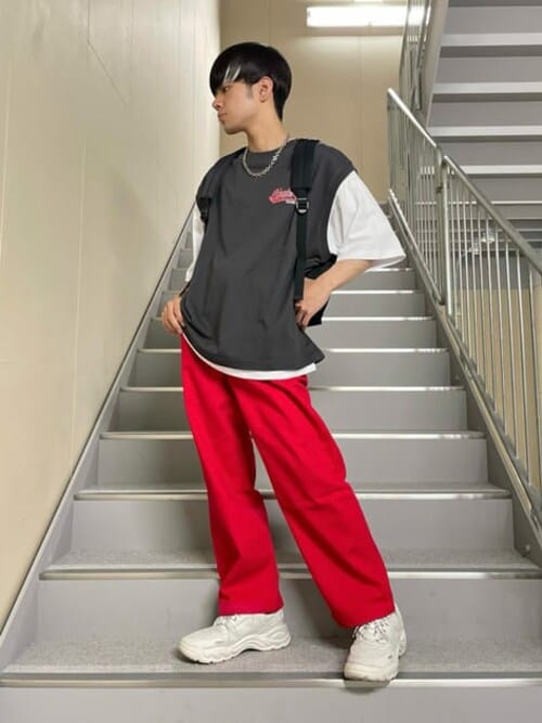 WEGO/アンサンブルスウェットベスト