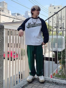 WEGOさん（メンズ・168cm）の春コーディネート