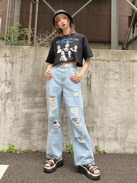 WEGOさん（レディース・157cm）の春コーディネート