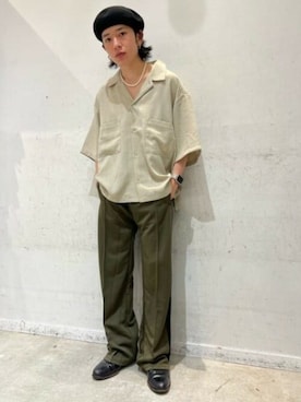 「WEGO（ウィゴー）のアイテム（スウェットパンツ）」を使った、WEGOさん（メンズ・163cm）の夏コーディネート