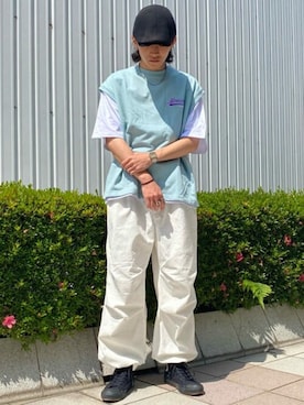 WEGOさん(メンズ・174cm)の夏コーディネート