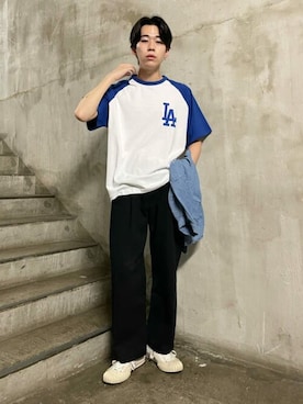 WEGOさん(メンズ・178cm)の夏コーディネート