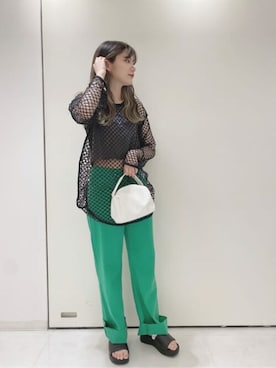 「WC（ダブル シー）のアイテム（バッグ）」を使った、WEGOさん（レディース・159cm）の夏コーディネート
