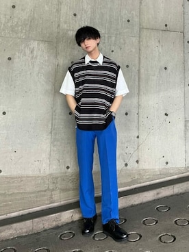 WEGOさん（メンズ・173cm）の夏コーディネート