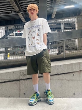 WEGOさん（メンズ・167cm）の夏コーディネート