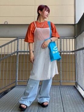 WEGOさん（レディース・153cm）の夏コーディネート