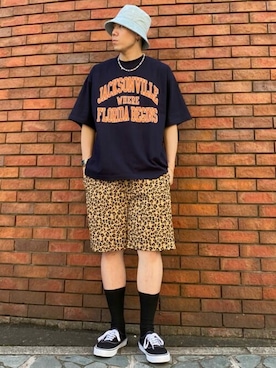 WEGOさん（メンズ・176cm）の夏コーディネート