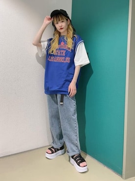 WEGOさん（レディース・154cm）の夏コーディネート