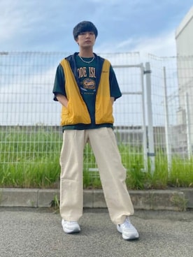 WEGOさん（メンズ・174cm）の夏コーディネート