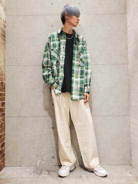 WEGOさん（メンズ・183cm）の夏コーディネート