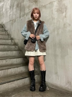 WEGOさん（レディース・161cm）の秋コーディネート