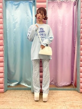 「WC（ダブル シー）のアイテム（バッグ）」を使った、WEGOさん（レディース・161cm）の夏コーディネート