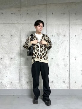 「THE STANDARD（ザスタンダード）のWEGO/スタンダードクルー半袖ネックT（Tシャツ/カットソー）」を使った、WEGOさん（メンズ・170cm）の秋コーディネート