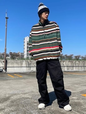 「WEGO（ウィゴー）のアイテム（ブルゾン）」を使った、WEGOさん（メンズ・177cm）の秋コーディネート