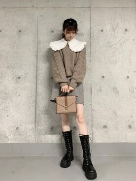 WEGOさん(レディース・160cm)の秋コーディネート