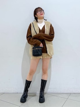 WEGOさん（レディース・167cm）の冬コーディネート