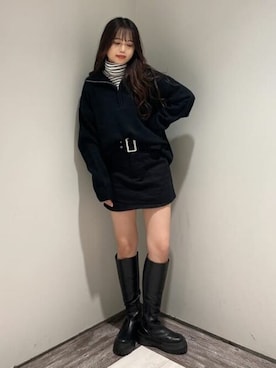 WEGOさん（レディース・156cm）の冬コーディネート