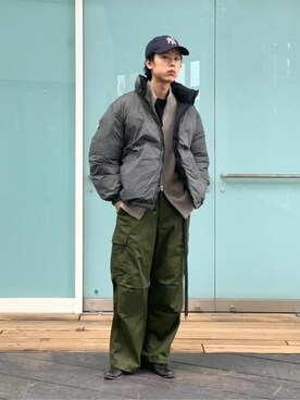 「WEGO（ウィゴー）のアイテム（ダウンジャケット/コート）」を使った、WEGOさん（メンズ・173cm）の冬コーディネート