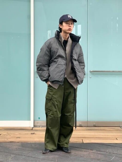 WEGO/リバーシブルエコダウンジャケット