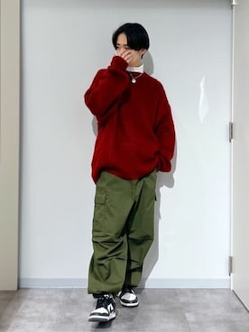 WEGOさん（メンズ・167cm）の冬コーディネート