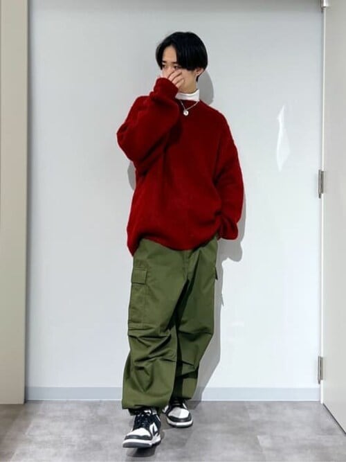 WEGO/モヘアライクBIGプルオーバー