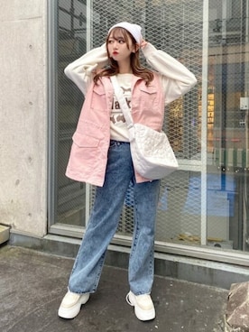 WEGOさん（レディース・162cm）の冬コーディネート