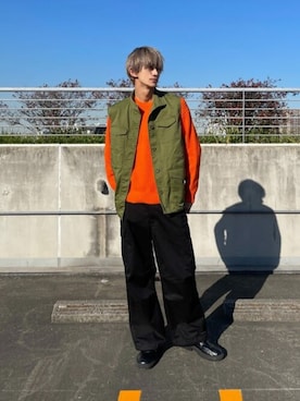 WEGOさん（メンズ・177cm）の冬コーディネート