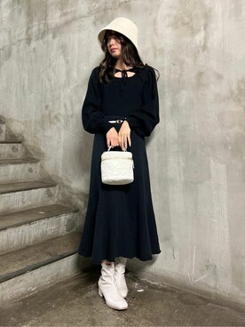 WEGOさん（レディース・154cm）の冬コーディネート