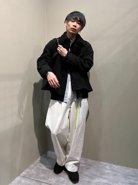 「WEGO（ウィゴー）のアイテム（ブルゾン）」を使った、WEGOさん（メンズ・178cm）の冬コーディネート