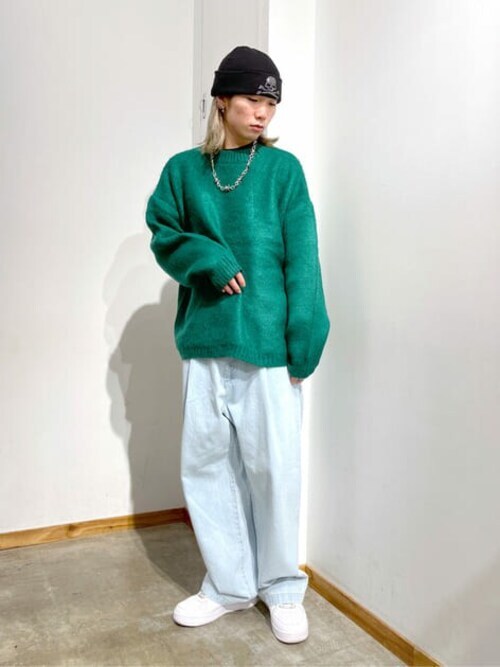 WEGO/モヘアライクBIGプルオーバー