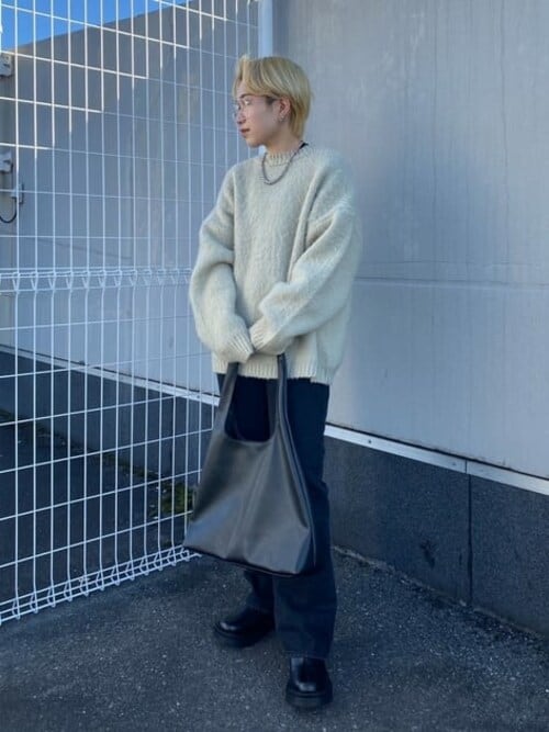 WEGO/モヘアライクBIGプルオーバー