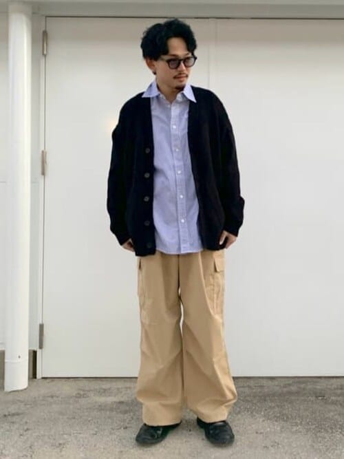 WEGO/パッカリングブロードシャツ