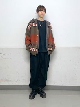 WEGOさん(メンズ・176cm)の冬コーディネート