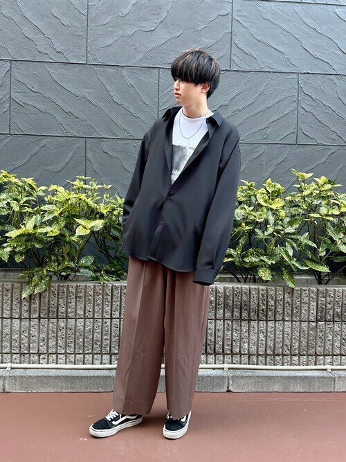 LUCY/トロミBIGシャツ