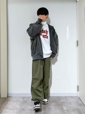 WEGOさん（メンズ・165cm）の冬コーディネート