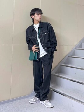 WEGOさん(メンズ・171cm)の冬コーディネート