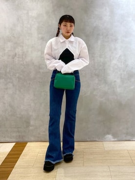 「WC（ダブル シー）のアイテム（バッグ）」を使った、WEGOさん（レディース・145cm）の冬コーディネート