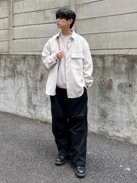 「LUCY（ルーシー）のアイテム（スウェット）」を使った、WEGOさん（メンズ・173cm）の冬コーディネート