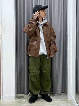 WEGOさん（レディース・156cm）の冬コーディネート