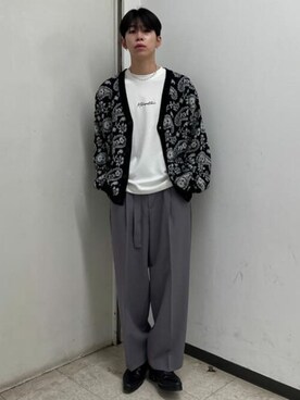 WEGOさん（メンズ・178cm）の冬コーディネート