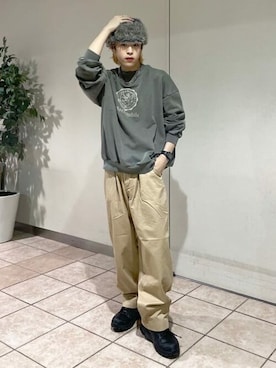 WEGOさん（メンズ・168cm）の冬コーディネート