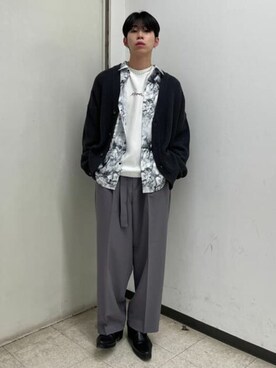 WEGOさん(メンズ・178cm)の冬コーディネート