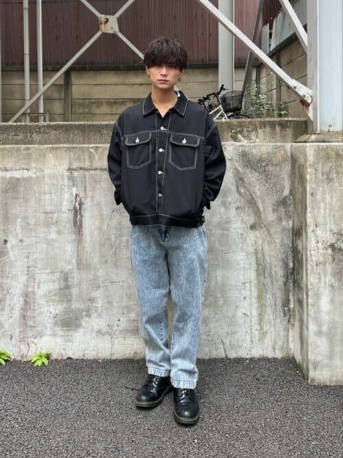LUCY/イージーケア トラッカーBIGジャケット